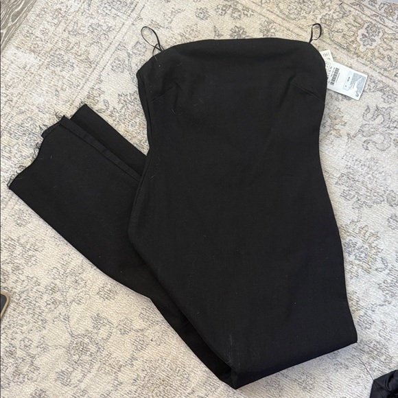 NWT Zara Black Denim Dress - Picture 1 of 1